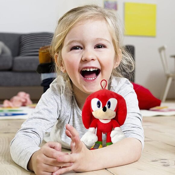 🆕  Knuckles Tail Hedgehog Figures Cotton Soft Stuffed Animals Game Doll Toys - Picture 8 of 8